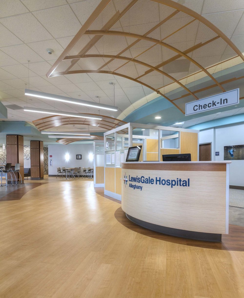 Medical and healthcare facility renovation by GMC Construction Inc., showcasing modern design and efficient layout in a commercial renovation project.