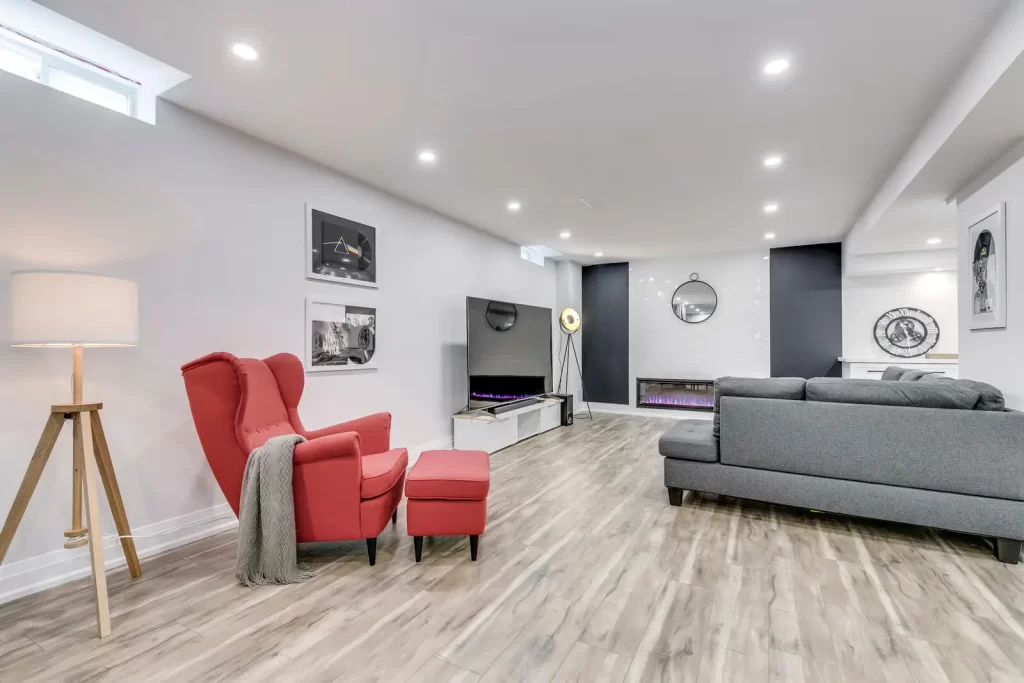 Open concept basement ideas