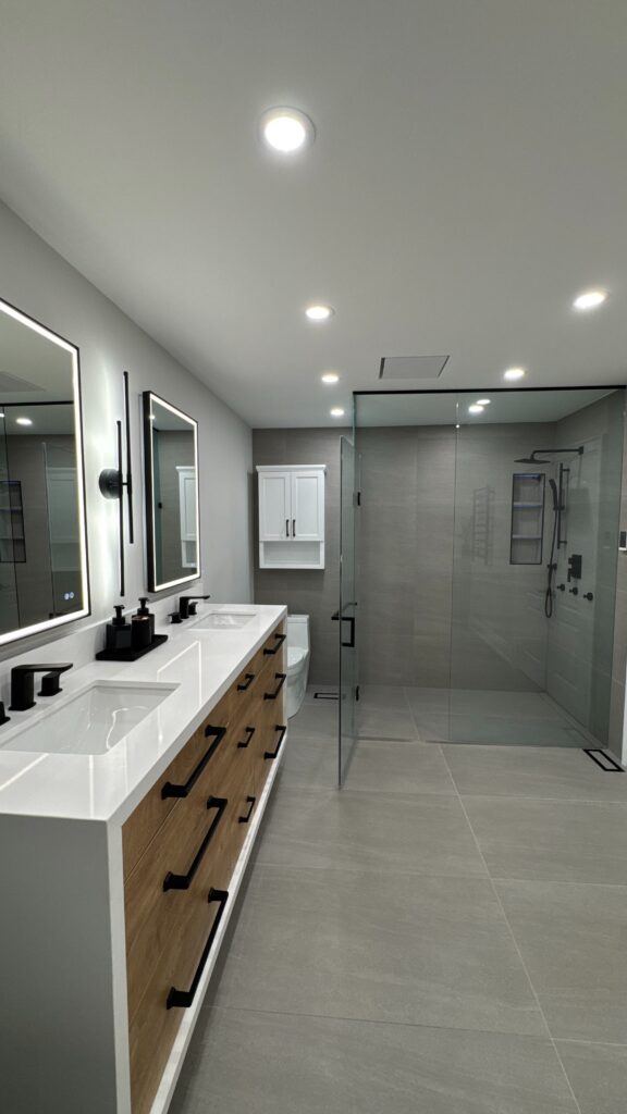  Bathroom Renovations in Markham & Mississauga