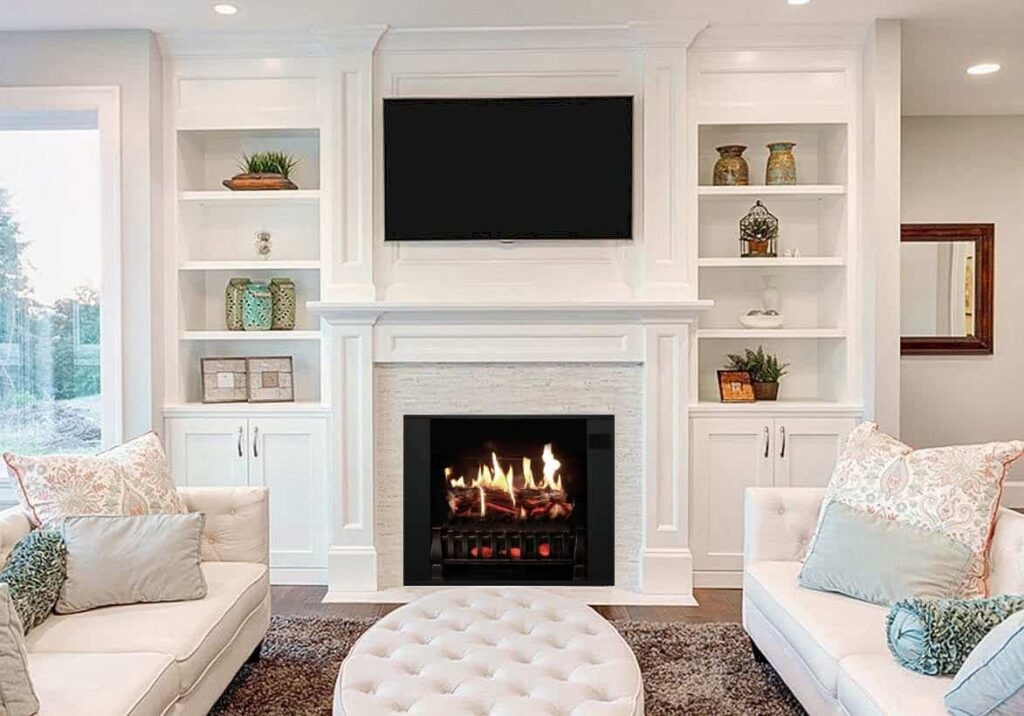 TV Wall with Fireplace Ideas: Create the Ultimate Focal Point in Your Living Room
