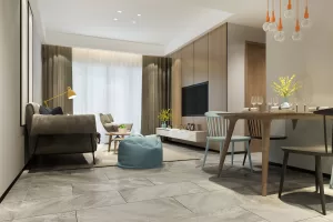 Renovated open-concept living space in a Toronto home by GMC Construction Inc.