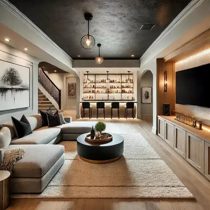 Transform your unused basement into a cozy retreat… 1 1