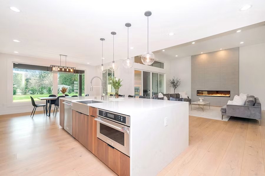 Modern renovated kitchen in a Toronto-area home