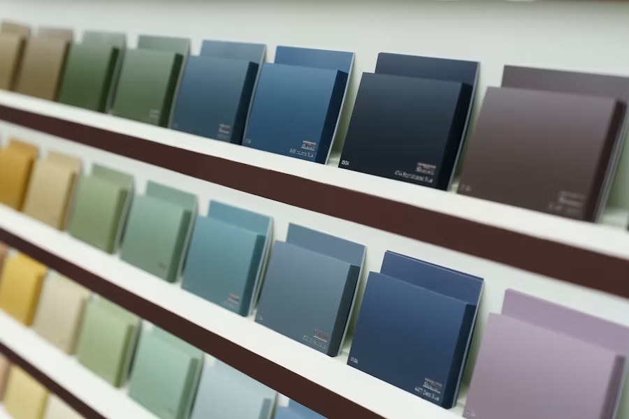 Paint colour palette for a home renovation