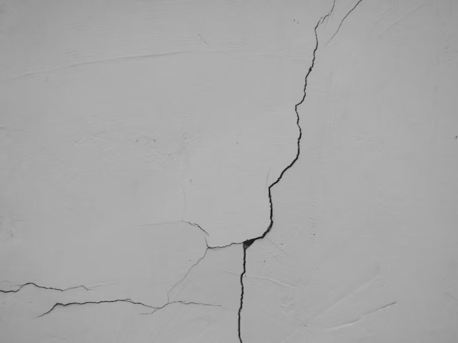 Repairing peeling paint on an interior wall