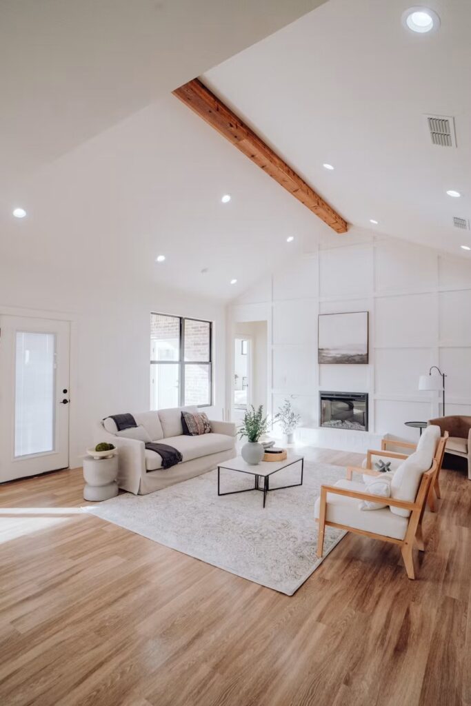 Renovated home interior that boosts property value