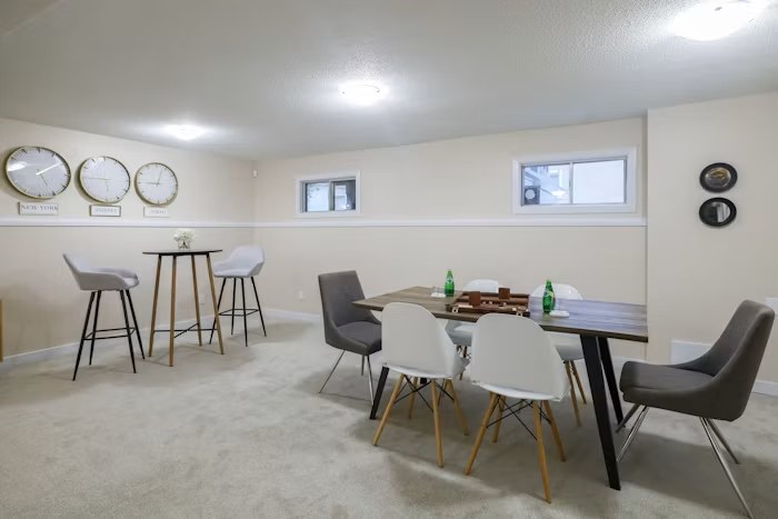 Budget-friendly basement makeover