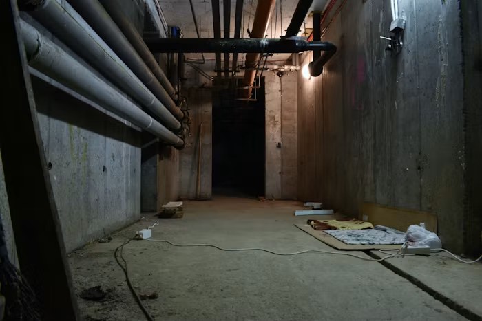 Basement renovation in progress