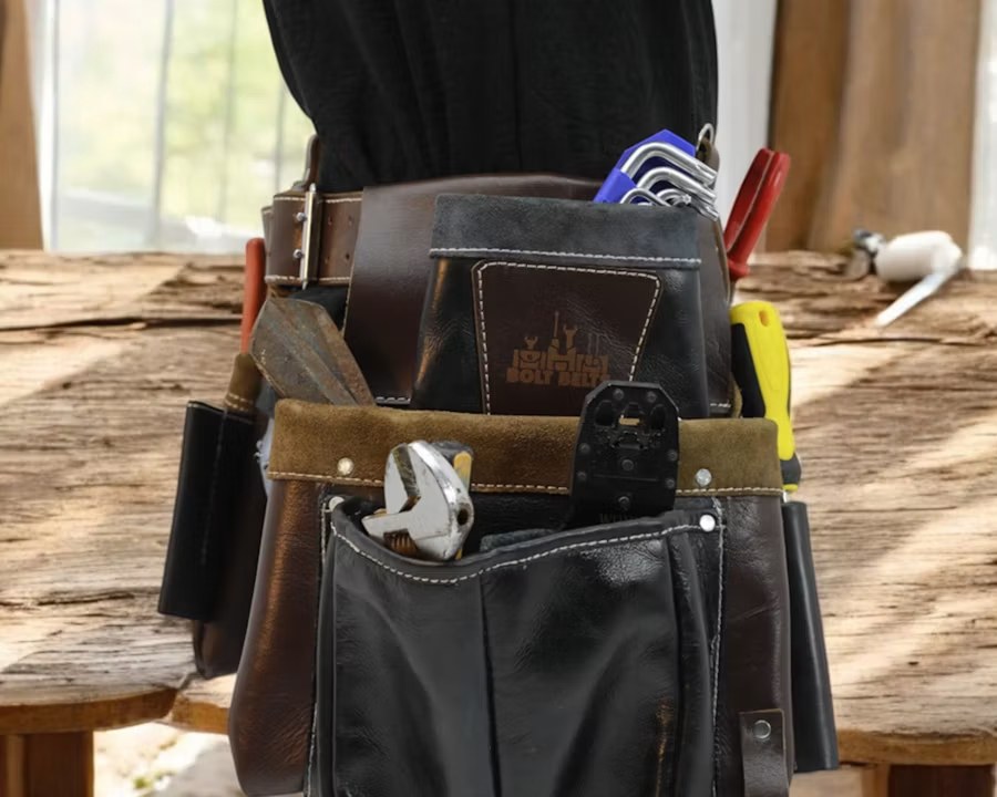 Handyman performing home repairs